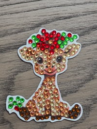 Giraffe 🦒 Christmas magnet 