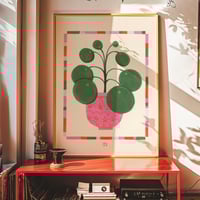 Image 1 of Pilea Era - Botanical Art Print 