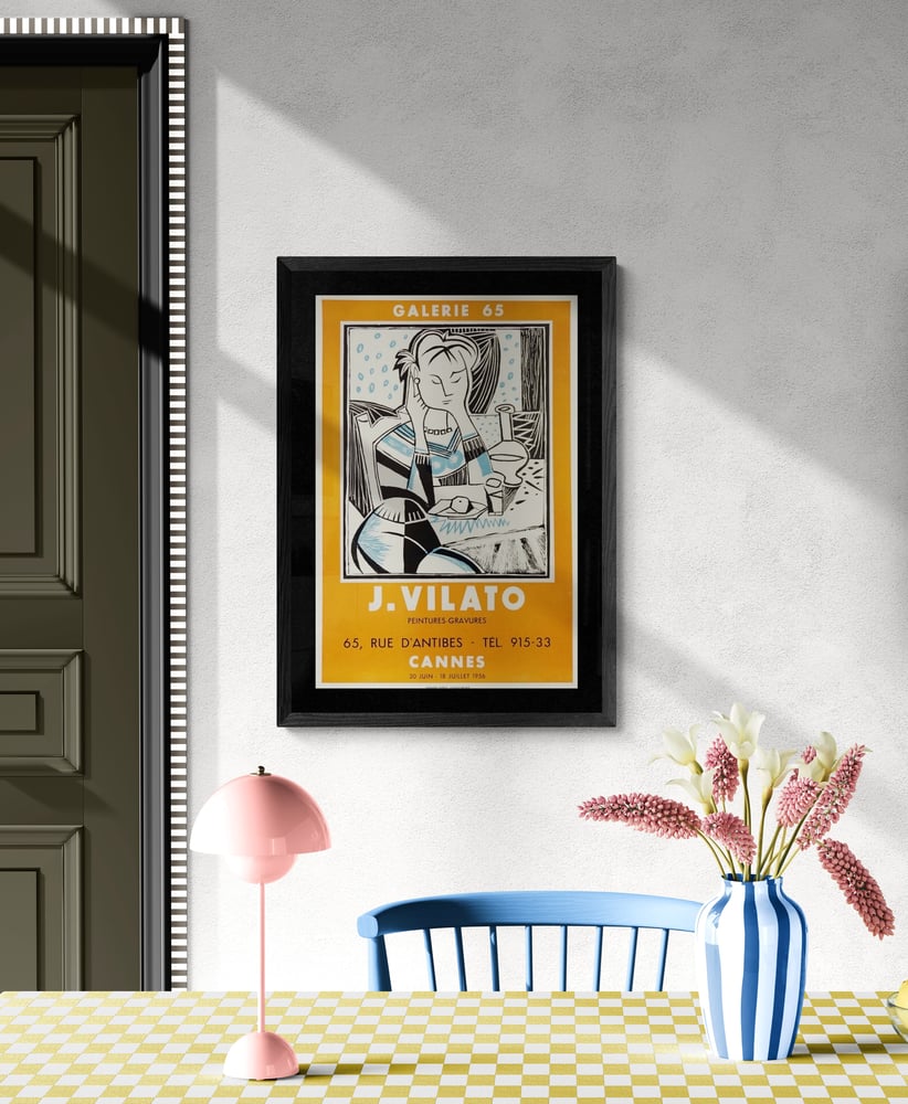 Image of j vilato poster / galerie 65 / 24/095