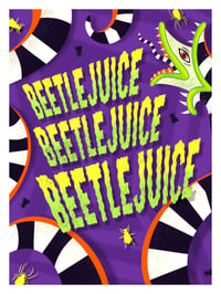 Image 2 of Beetlejuice Beetlejuice Beetlejuice 12x16