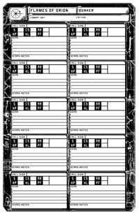 Image 1 of Flames of Orion Bunker Sheet Pad