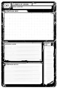 Image 2 of Flames of Orion Bunker Sheet Pad