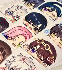 Image 1 of Mix Peek-a-boo stickers