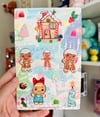 Gingerbread  - sticker sheet