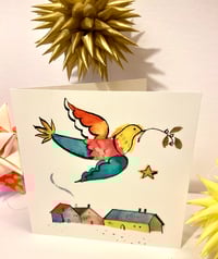 Image 2 of 5x Dove Christmas Cards