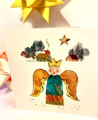 Image 3 of 5x Angel Christmas Cards