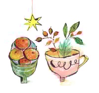 Image 1 of 5x Satsuma Christmas Cards