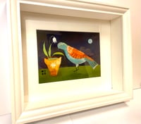 Image 3 of Galanthus with Bird (with white frame)