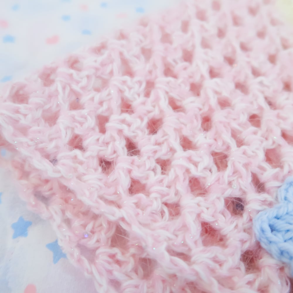 Starry Crochet Bandana Headdress