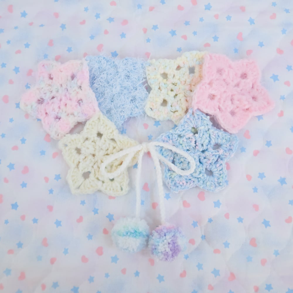 Star Crochet Collar: 01