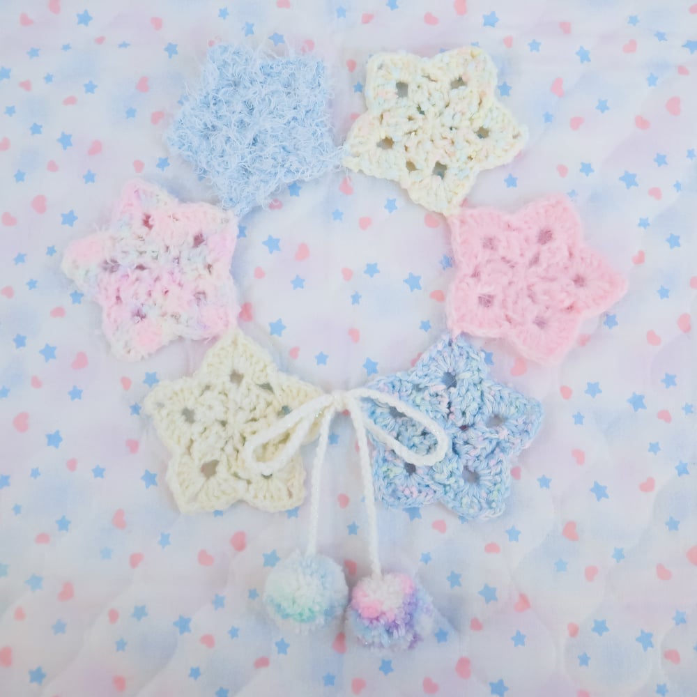 Star Crochet Collar: 01