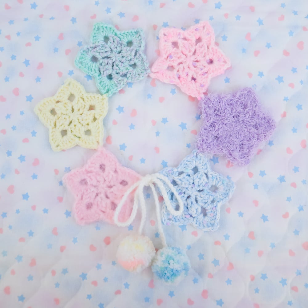 Star Crochet Collar: 02