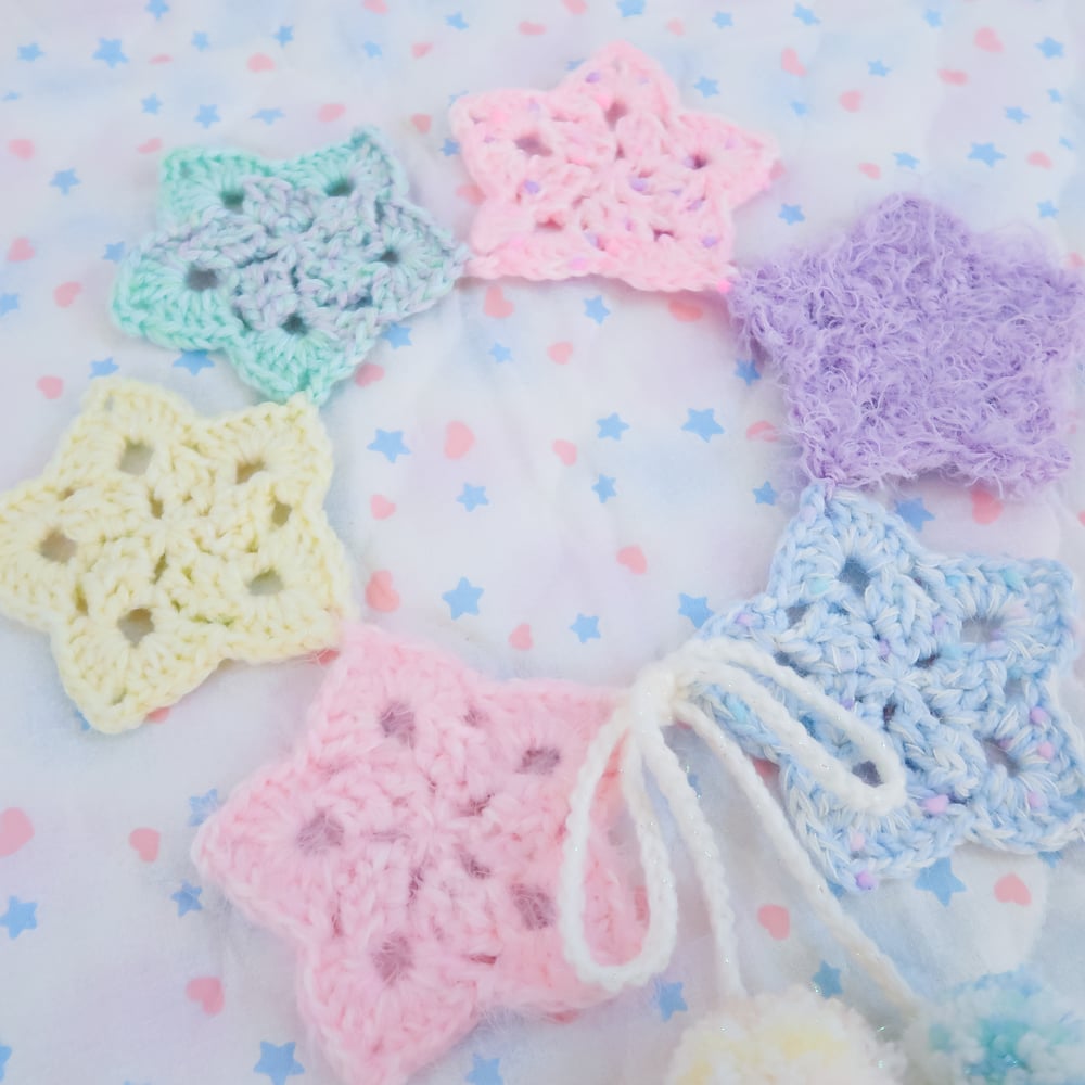 Star Crochet Collar: 02