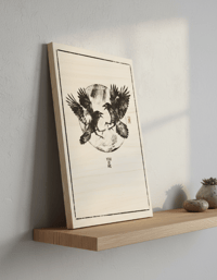 Image 3 of You and Me - Wood print 20x30 cm / 8x12″