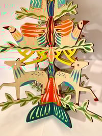 Image 5 of Hand-painted plywood Christmas Centrepiece