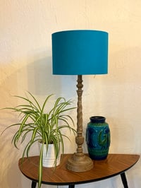 Image 2 of Washed Linen Sea Green Shade