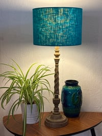Image 1 of Washed Linen Sea Green Shade
