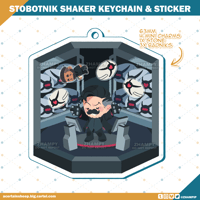 Stobotnik Shaker Keychain