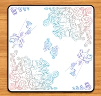 Image 1 of YUMMY! Simplicity Yu-Gi-Oh! Two Player Playmat