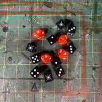 Flames of Orion Dice Set d6 + d10