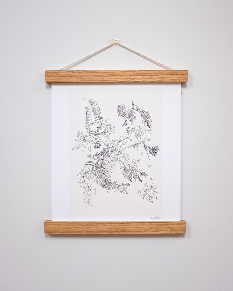 11x14" Fern Room Art Print (Last Stock)