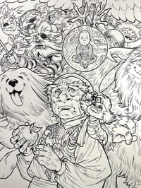 Image 3 of Labyrinth Experience Event Poster - Original Art