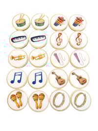 Image 1 of Music Memory Match Game