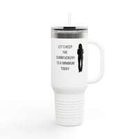 Image 1 of Insulated Travel Mug – 40oz Stainless Steel Coffee Thermos