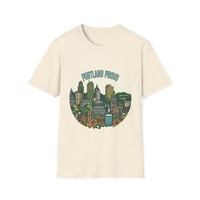 Image 1 of Portland Proud T-Shirt: Unisex Softstyle Tee, Oregon City Pride