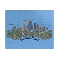 Image 1 of Portland Proud Puzzle - Cityscape Gift for Puzzle Lovers