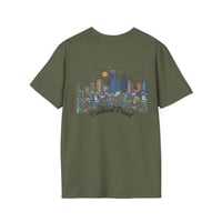Image 1 of Portland Pride T-Shirt: City Skyline