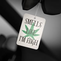 Image 1 of Funny Car Air Freshener, Relaxation Gift, New Car/Pine/Black Ice Scent
