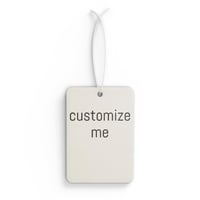 Image 2 of Customizable Car Air Freshener Hanger: Pine, New Car, Black Ice