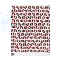 Image 3 of Boston Terrier Wrapping Paper, Santa Holiday Gift Wrap for Christmas, Festive Gift Wrap, Cute Dog...