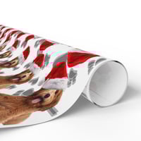 Image 4 of Labradoodle Christmas Wrapping Paper, Holiday Dog Gift Wrap