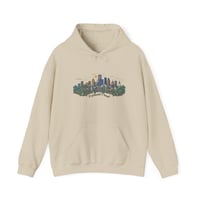 Image 4 of Portland Pride Hoodie - City Skyline Unisex Hooded Pullover