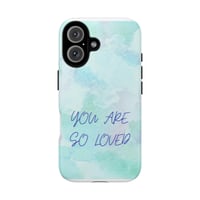 Image 1 of You Are Loved iPhone Case: Durable Protective Phone Cover