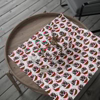 Image 4 of Boston Terrier Wrapping Paper, Santa Holiday Gift Wrap for Christmas, Festive Gift Wrap, Cute Dog...