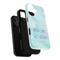Image 4 of You Are Loved iPhone Case: Durable Protective Phone Cover