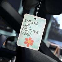 Image 4 of Positive Vibes Car Air Freshener: Aromatherapy Diffuser, New Car Scent