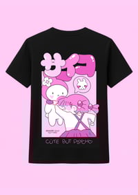Image 4 of CAMISETA NEGRA "CUTE BUT PSYCHO"