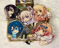 Image 1 of Hololive Regloss keychains