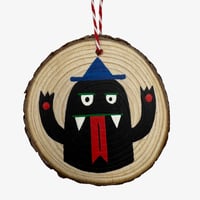 Image 1 of Black Witch Blue Hat