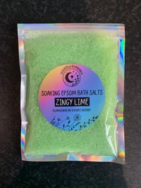 Image 2 of Zingy Lime Soaking Epsom Bath Salts