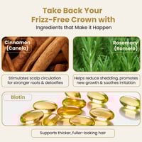 Image 5 of Mayam Beauty Biotin + Cinnamon + Rosemary Hair Conditioner 