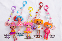 Image 2 of Mini Lalaloopsy Keychains