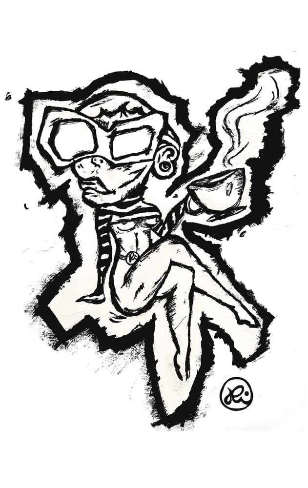 Image of "what's tea?" Print 