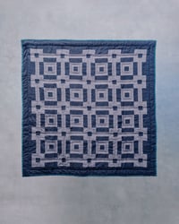 Image 2 of Blue Tile Quilt