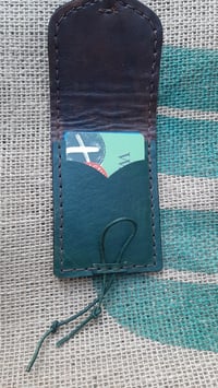 Image 2 of Green fly agaric card wallet