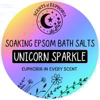 Image 1 of Unicorn Sparkle Soaking Epsom Bath Salts
